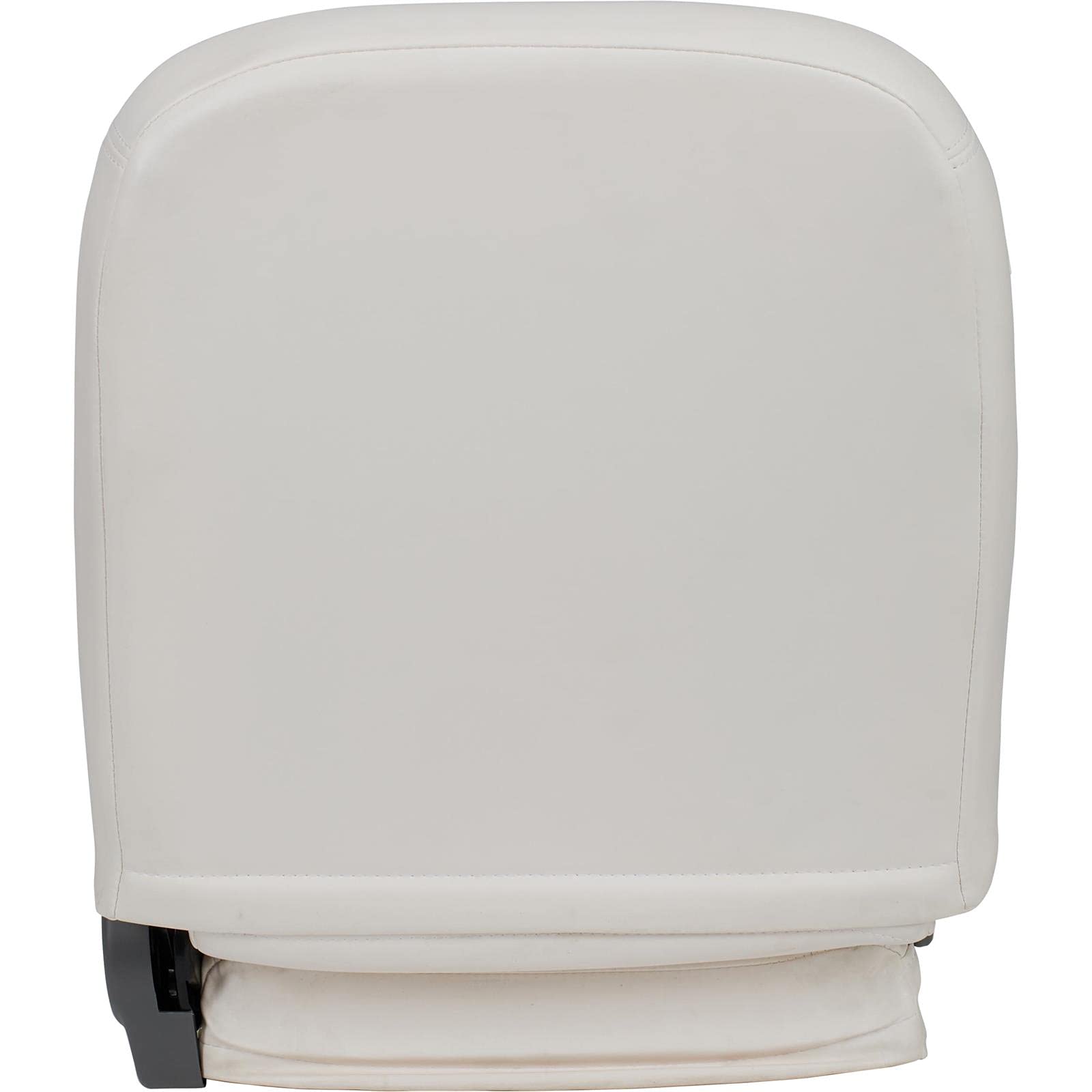 Low Back Classic Recliner Left White Vinyl