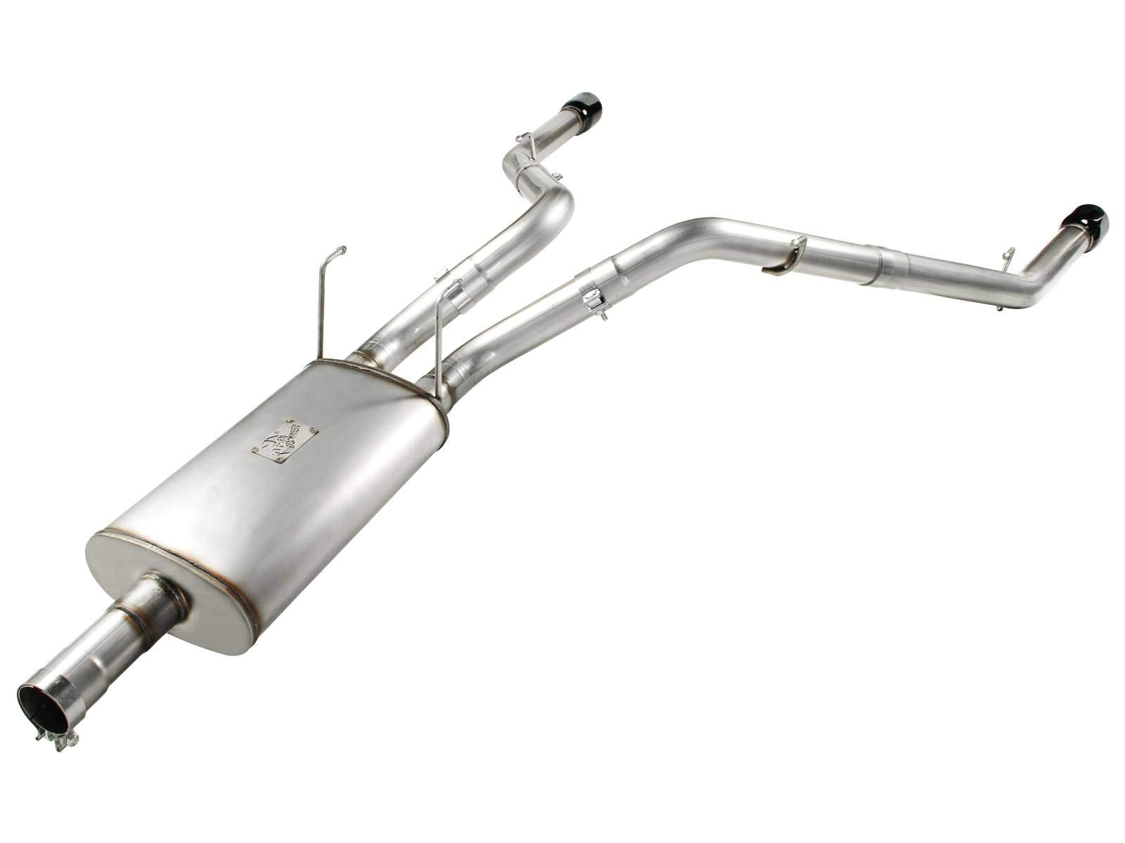MACH Force XP aFe 49-42013-B 3" Stainless Steel Dual Cat-Back Exhaust System for Dodge RAM 1500 V8-5.7L Engine