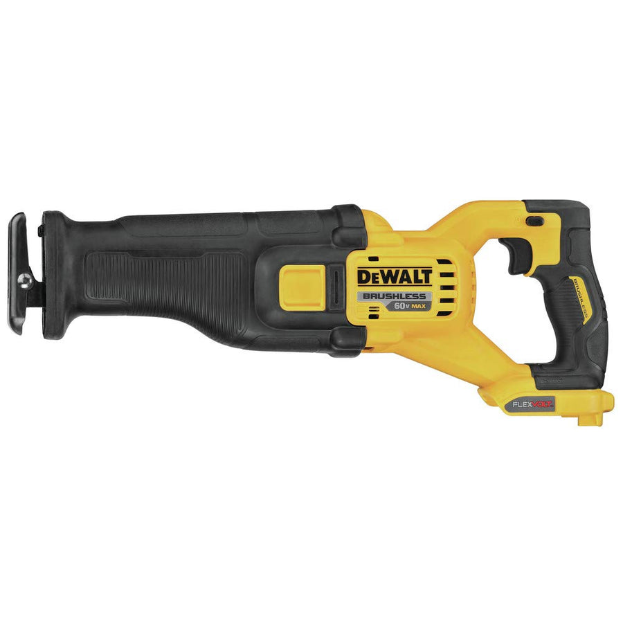 FLEXVOLT DEWALT 60V MAX* Reciprocating Saw, Cordless, Tool Only (DCS389B)