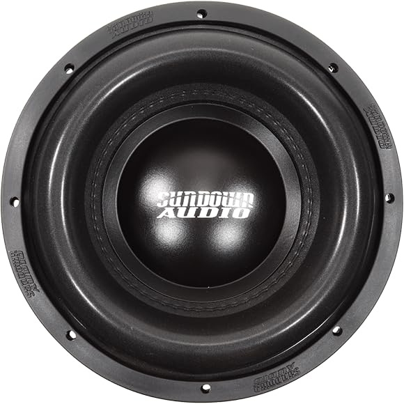 10" Sundown Audio X v.3 Subwoofer – Dual 2 Ohm, 2000W RMS, 3" VC, 30mm Xmax, Hyper-Extended Pole, Mega-Roll v.2 Surround, Triple Stack Magnet, High Excursion Bass