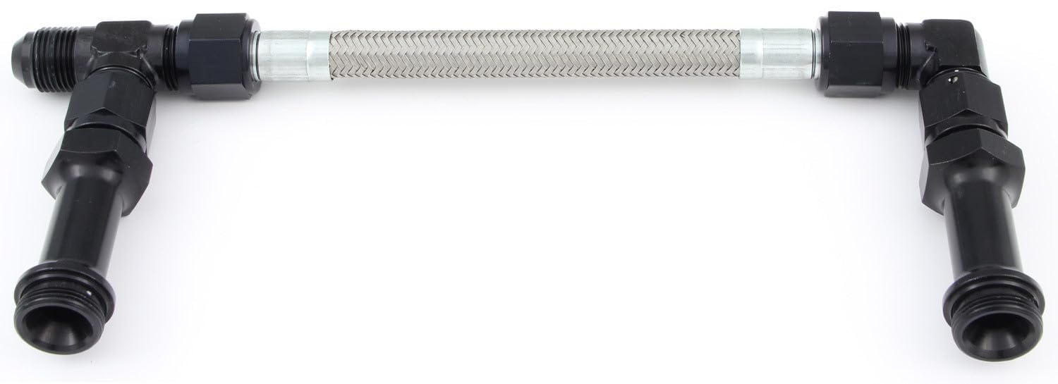 920023-BL Fragola Performance Systems #8 Pro Stock Fuel Line Kit - 4150 Black
