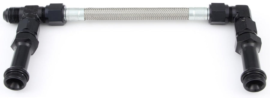 920023-BL Fragola Performance Systems #8 Pro Stock Fuel Line Kit - 4150 Black