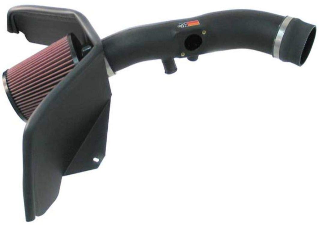 Cold Air Intake System K&N: High-Flow Air-Filter, Increase Performance & Horsepower: Compatible with 2007-2009 CHEVROLET TrailBlazer; 2007-2009 GMC Envoy; 2007-2008 ISUZU Ascender, 63-3062