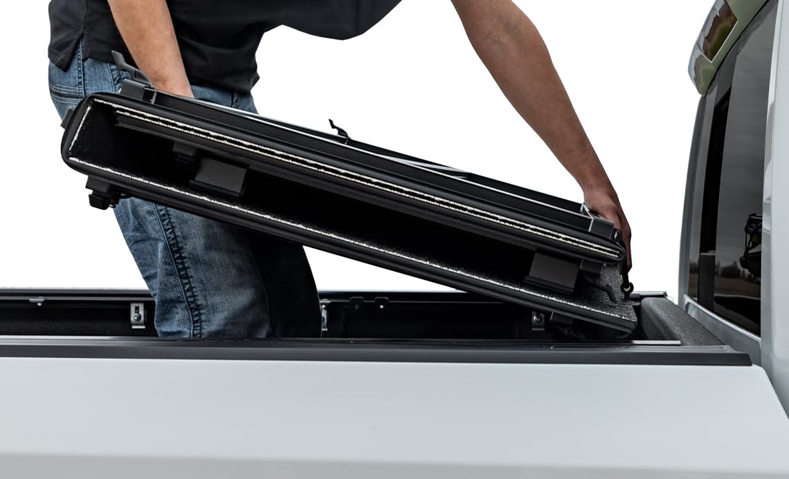 Lomax Pro Agricover 24-ON Toyota Tacoma 6' Box Hard Tri-Fold Tonneau Cover