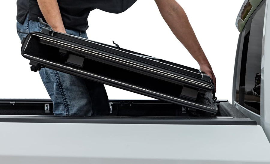 Lomax Pro Agricover 24-ON Toyota Tacoma 6' Box Hard Tri-Fold Tonneau Cover