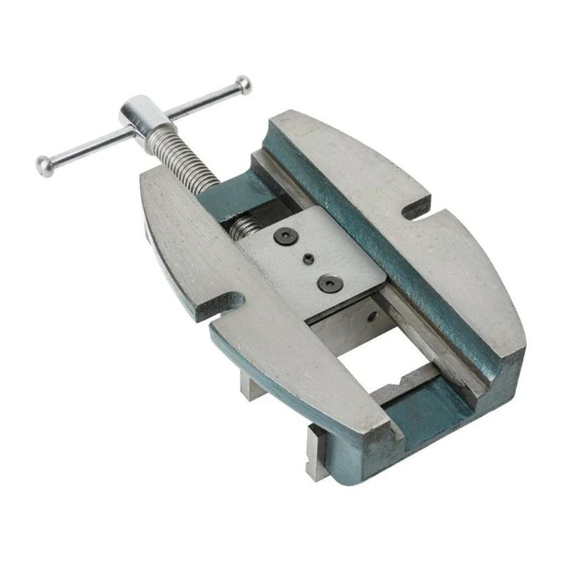 Wilton Drill Press Versatile Vise, 4" Jaw Width, 4" Max Jaw Opening, Continuous Nut (Model 1345)