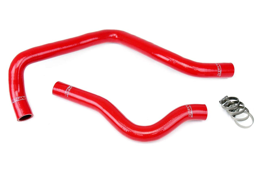 Red HPS 57-1207-RED Silicone Radiator Coolant Hose Kit