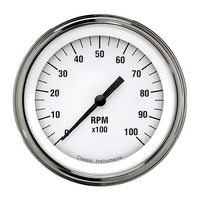White Hot Classic Instruments 3In Tachometer WH10SLC 10K