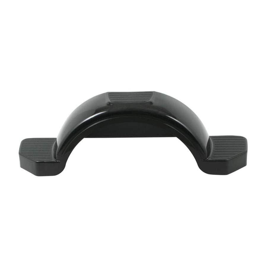 Plastic Fulton Trailer Fender for 13-Inch Tire Size, Black