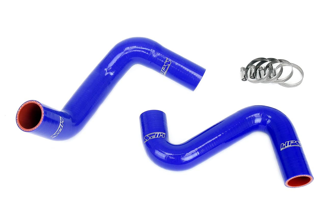 3-ply HPS Blue Reinforced Silicone Radiator Coolant Hose Kit 57-1992-BLUE