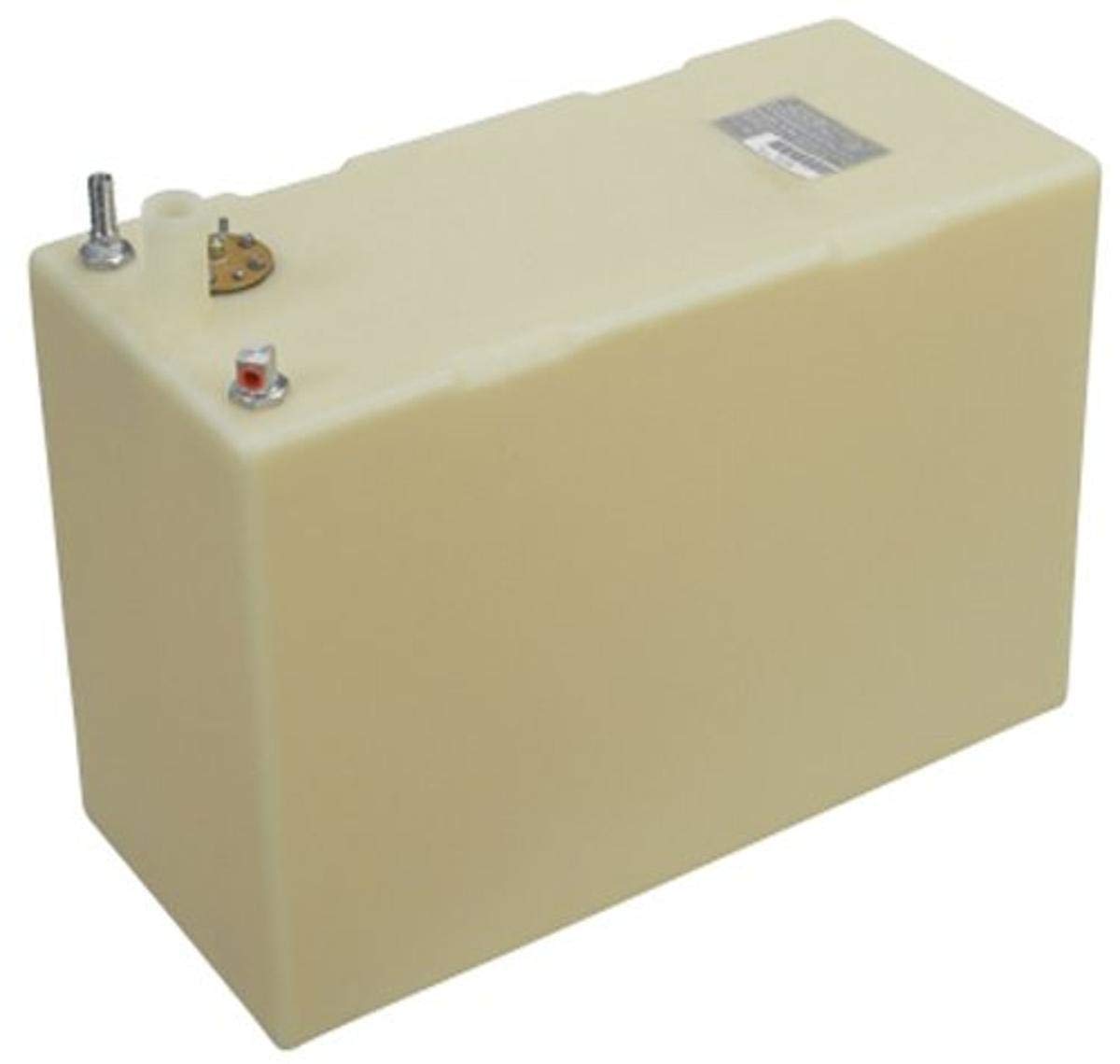 Below Deck Permanent Fuel Tank Moeller Marine 032520, 20 Gallon - 26.00 in. L x 11.75 in. W x 19.00 in. H