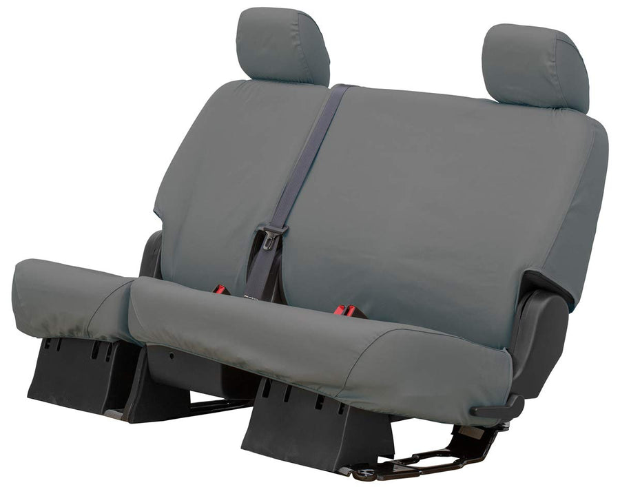 Covercraft SS7454PCGY Second Row Custom Fit SeatSaver Seat Cover for Select Nissan Frontier Models - Polycotton (Grey)