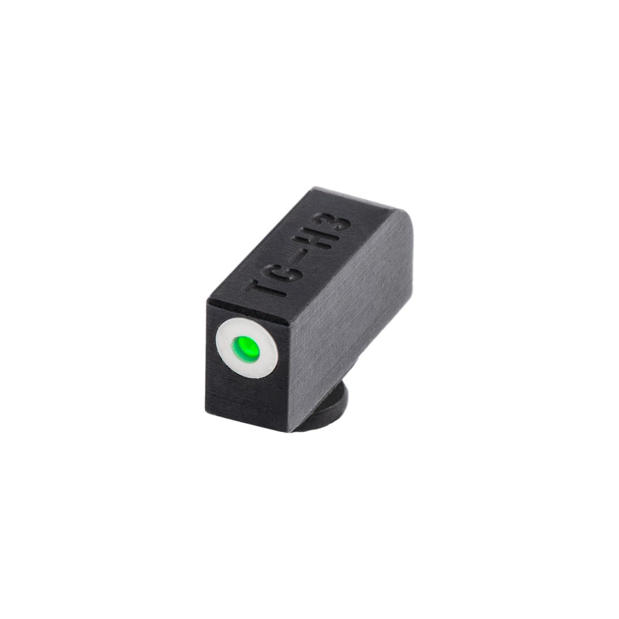 Tritium Pro TRUGLO Night Sights, Compatible with Walther PPS Classic & M2 models | Compact Durable Glow-in-the-Dark Front & Rear Handgun Sight Set with White Focus Lock Front Ring