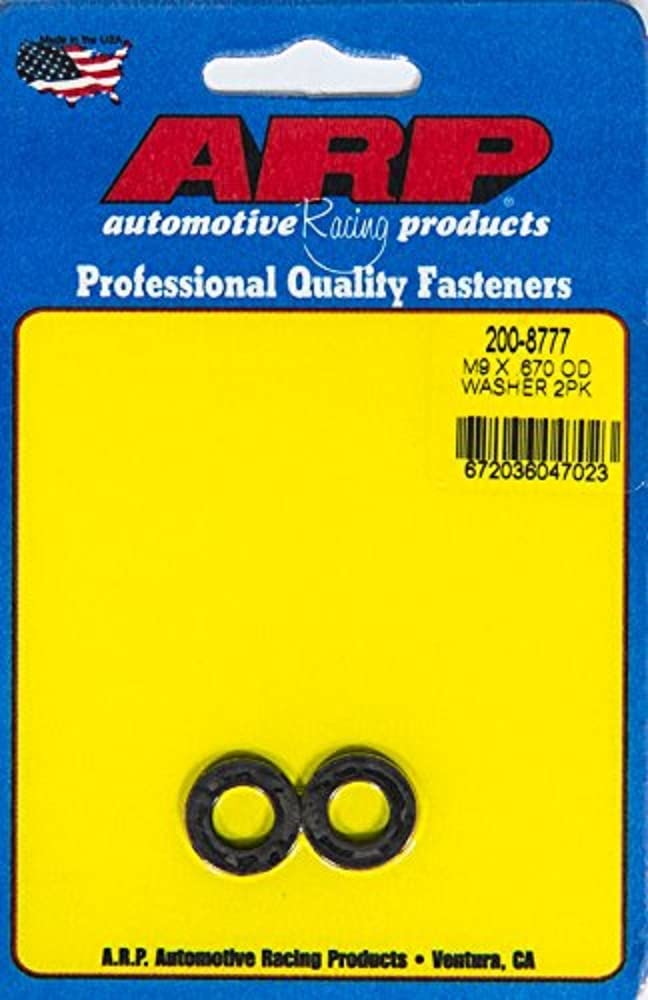 ARP 200-8777 Washer Black (s 9mm ID x.670 OD (2pk))