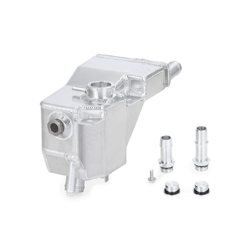Mishimoto Aluminum MMRT-F2D-11SN Secondary Degas Tank, Compatible With 2011+ Ford 6.7L Powerstroke, Natural