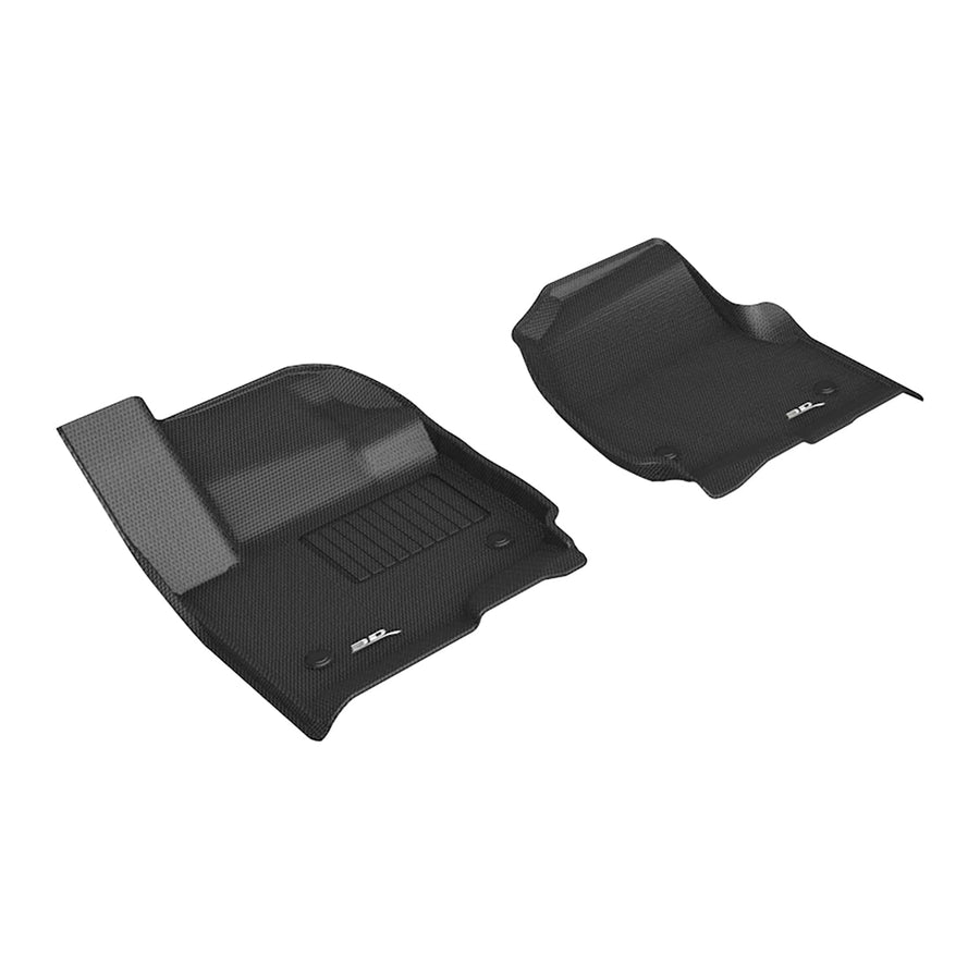 Kagu 3D MAXpider Custom Fit Floor Mat (Black) Compatible with Lincoln Navigator/ Ford Expedition 2018-2024 - R1