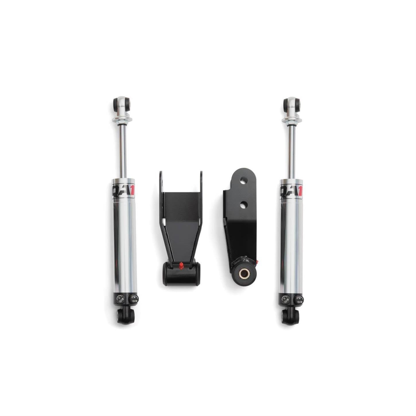 Rear QA1 Double Adjustable Shocks, 2-3 Inch Drop