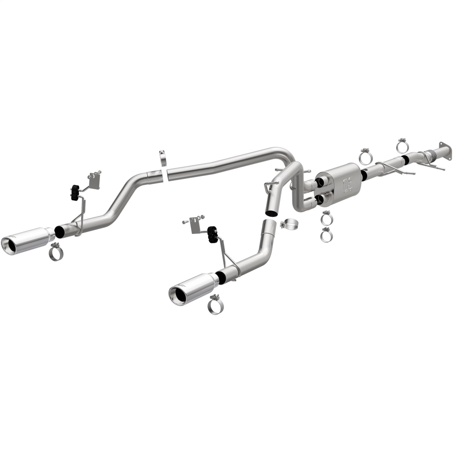 MagnaFlow Exhaust Performance System 19650: Cat-Back, NEO Series, Compatible with 2023-2024 Chevrolet Colorado, 2023-2024 GMC Canyon, Dual Split Rear Exit Style