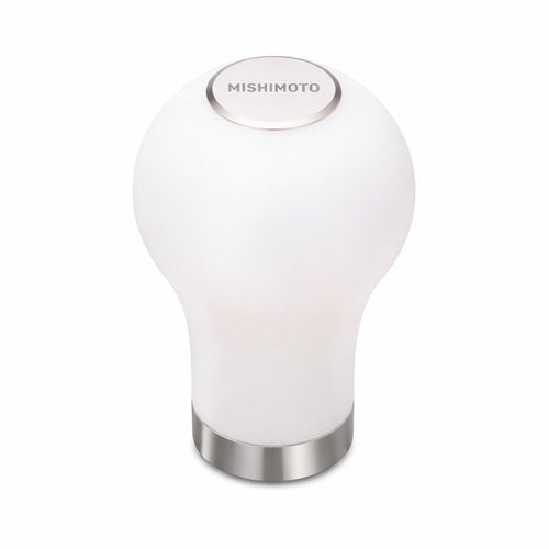 Teardrop Mishimoto Shift Knob White MMSK-TDP-WH