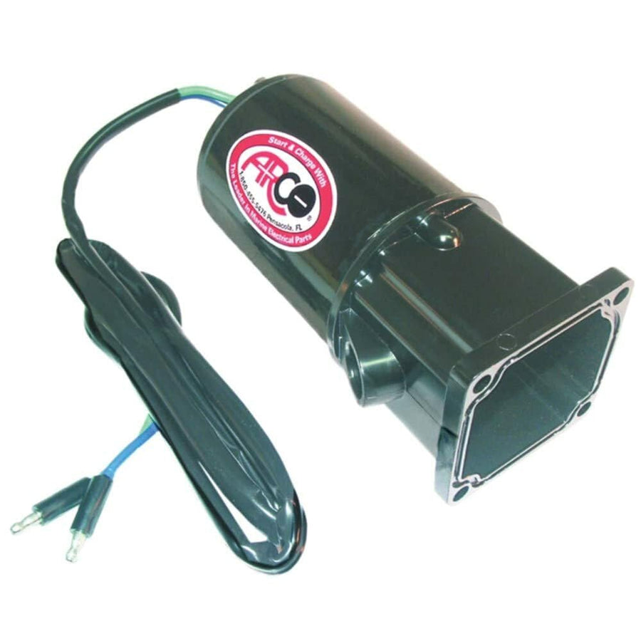 Tilt Trim Motor Arco 6276 for Late Model Mercury/Mariner/Force 40-125 HP Outboards with Single Ram, Black