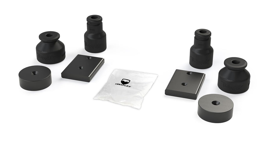 TeraFlex 1954625 4" Front And Rear JK Bump Stop Extension Kit