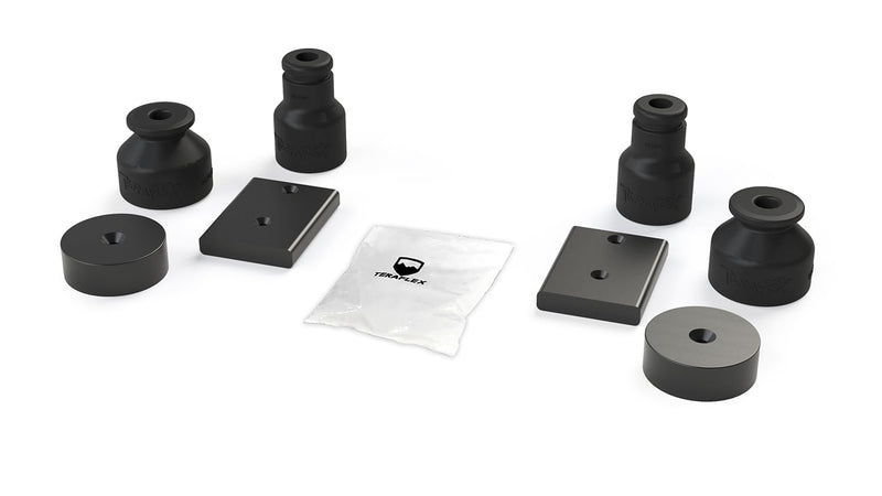TeraFlex 1954625 4" Front And Rear JK Bump Stop Extension Kit