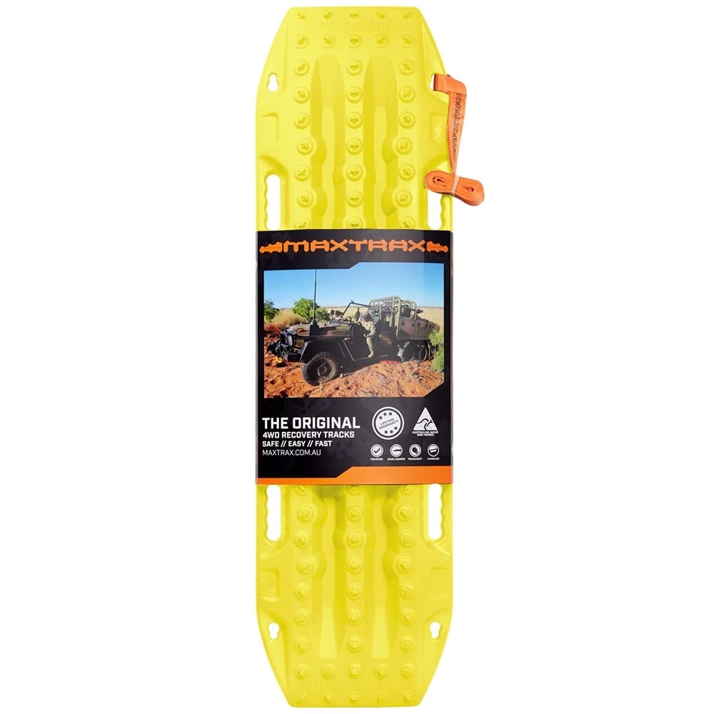 Vehicle Recovery Board MAXTRAX MKII Blaze Yellow