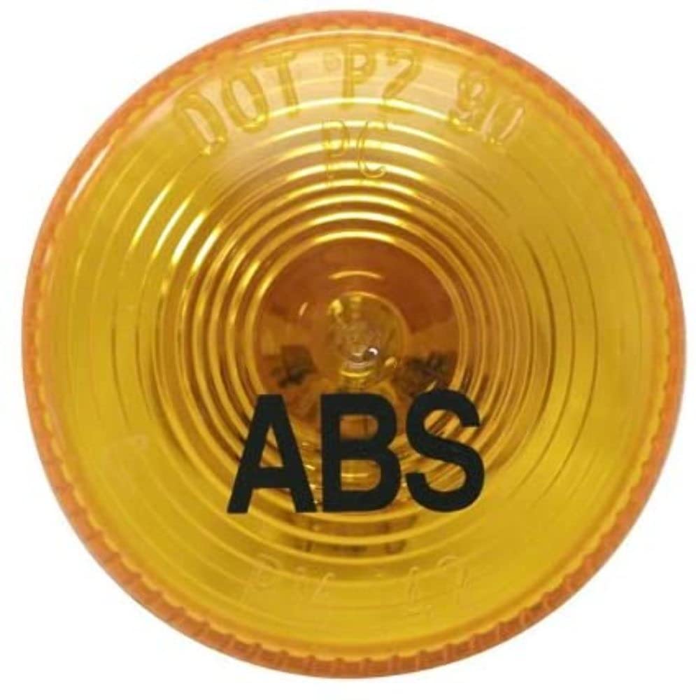 M142ABS Peterson 2.5" Pc-Rated Clearance/Side Marker Light, Amber W/Abs