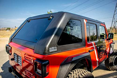 Jeep Wrangler JL Unlimited Fastback Hard Top 2018+ by DV8 Offroad