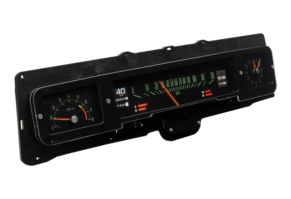 Dakota Digital RTX Gauge Instrument System RTX-68C-IMP-X Compatible with Chevy 1968 Caprice/Impala