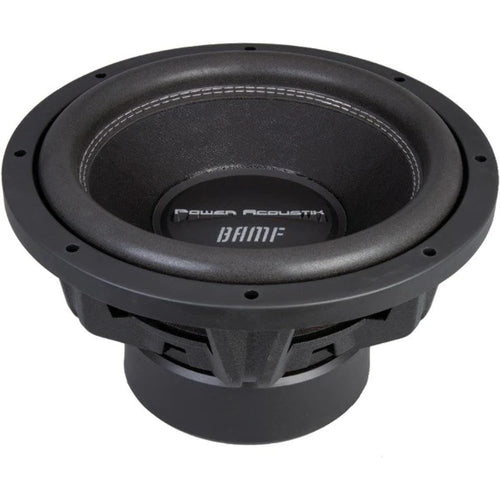 BAMF Series Power Acoustik Subwoofer (15", 3,800 Watts max, Dual 2Ω)