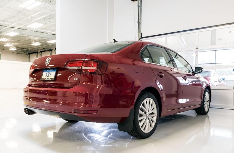 Mk6 Jetta 1.8T AWE Tuning Touring Edition Exhaust - Diamond Black Tips - 3015-23050