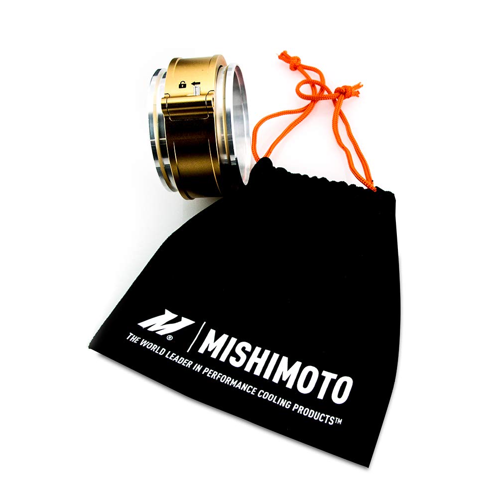 Mishimoto Quick Release Clamp Assembly MMCLAMP-QD-25BK, 2.5" Black