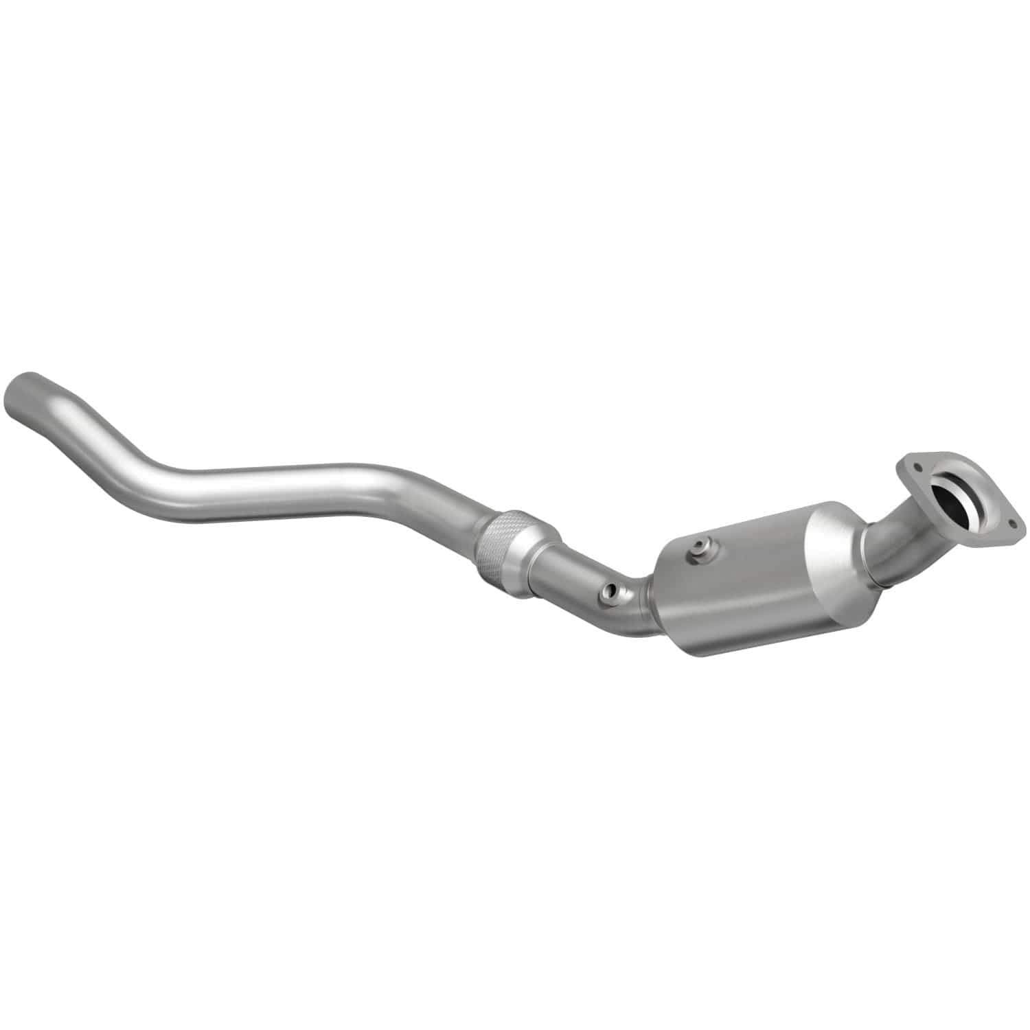 MagnaFlow Catalytic Converter Direct-Fit California Grade CARB Compliant 5561243 - Stainless Steel 2.5in Main Piping, 45in Overall Length, Midbed & Post Converter O2 Sensor - CA Legal Replacement