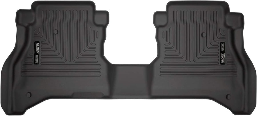 Weatherbeater Husky Liners Floor Mats | Fits 2020-2025 Jeep Gladiator | 2nd Row, 1-pc Black - 14881