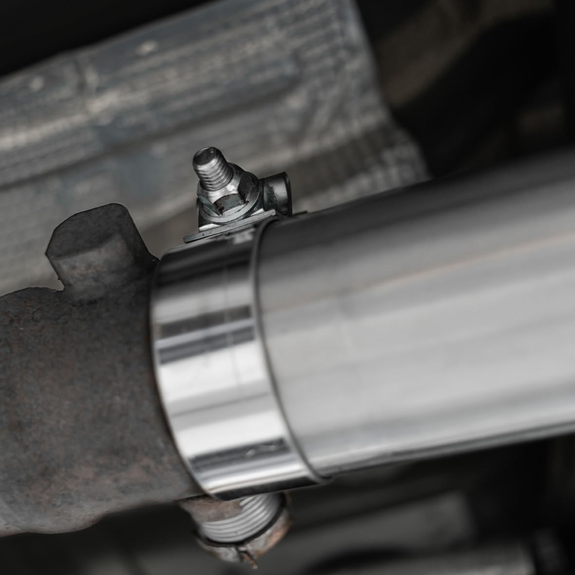 T409 Stainless MBRP S5001409 Center Section Straight Pipe — Post-Catalyst
