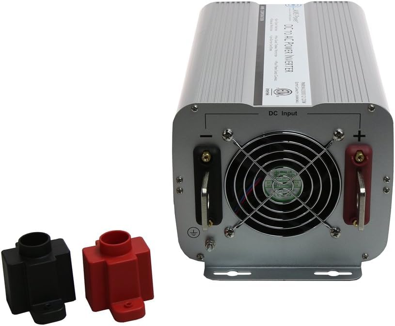 3000 Watt AIMS Power Modified Sine Power Inverter 12Volt DC to 120 Volt AC ETL Certified to UL 458 with GFCI Outlets and AC Terminal Block
