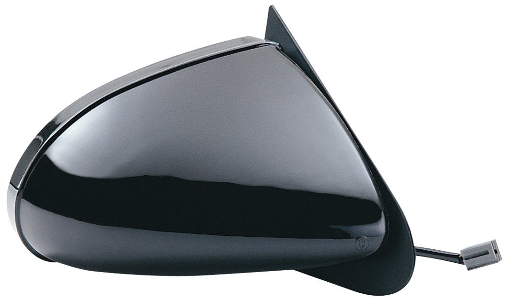 K Source Extendable Passenger Side Towing Mirror for 2001-2005 E Series, 2001-2007 F Series, Textured Black, Turn Signal, Heated Power, Adjustable, Dual Lens, Convex Mirror, Foldaway