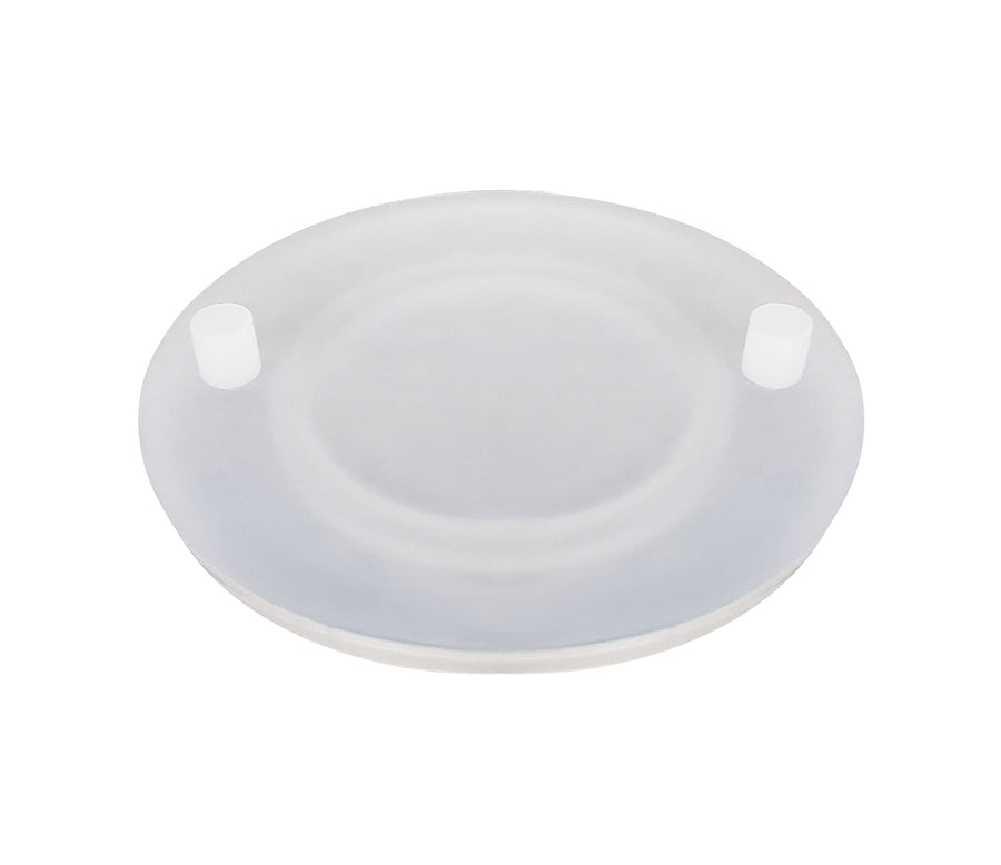 14810 ICON Spin Fitting, Patch, 1.925" Pilot x 2.95" OD, White