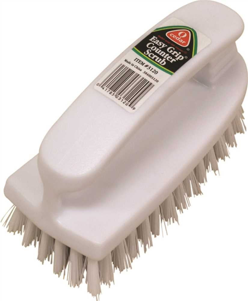 Scrub Brush Plastic with Handle