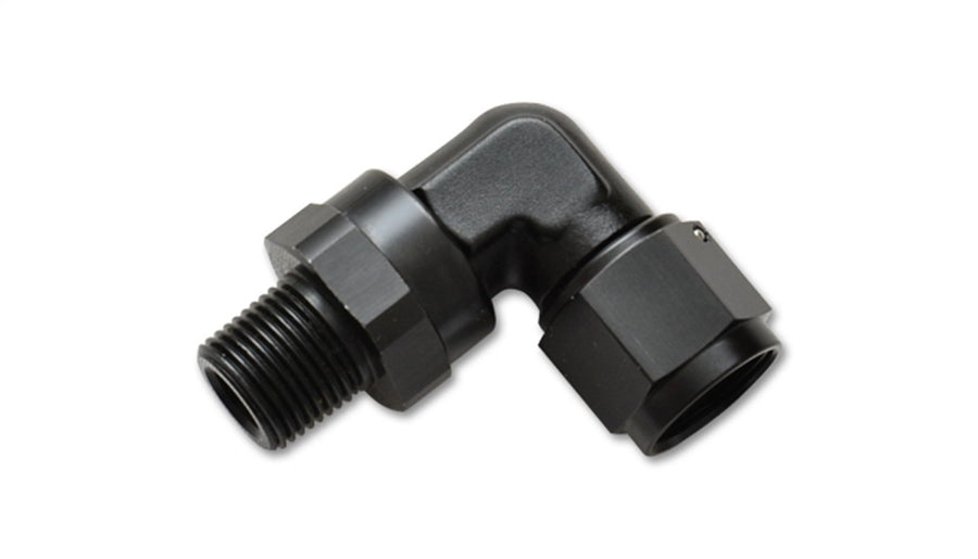 90 Degree Adapter Fitting Vibrant Performance 11390-10An To 1/2"NPT Female Swivel, 1 Pack