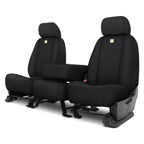 Super Dux Carhartt SeatSaver Custom Front Row Seat Covers - Black