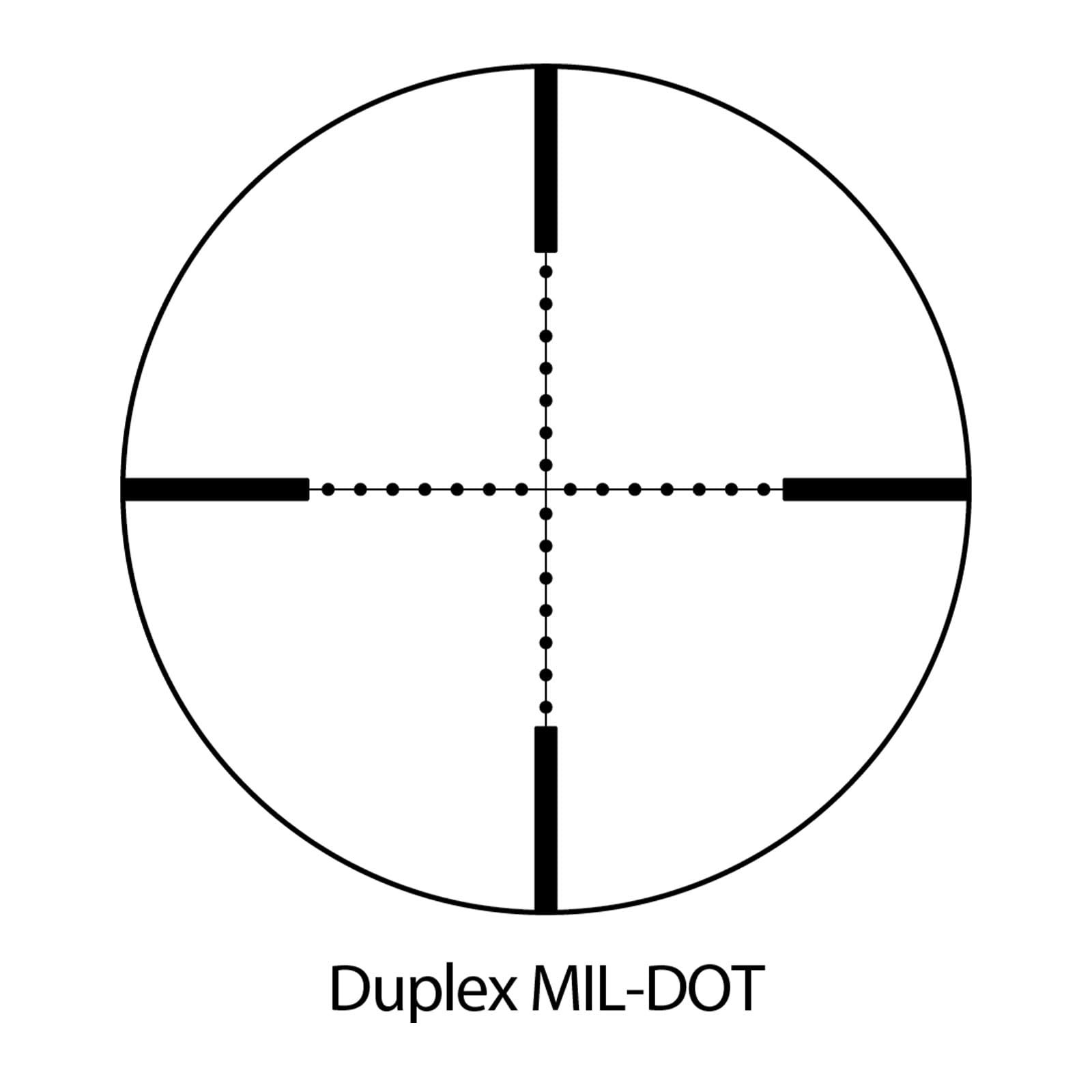 TRUGLO 30 Series Tru-Brite 1-4x24mm Hunting Shooting Durable Waterproof Fogproof Shock Resistant 30mm Aluminum Tube Duplex Mil-Dot Reticle Scope with Mount & Flip-Up Lens Caps Included