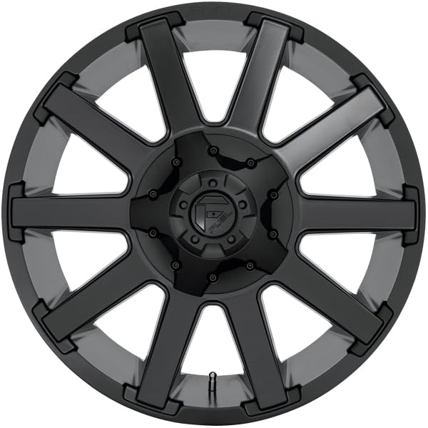 D437 CONTRA FUEL OFF-ROAD 20X9, 8X6.5, 5.79, 20mm SATIN BLACK - D43720908257