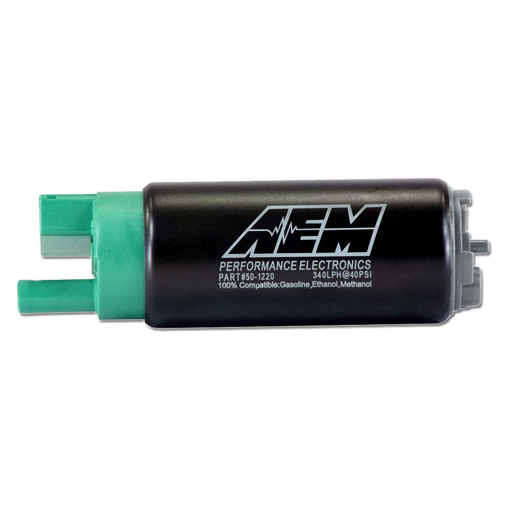 E85-Compatible AEM 50-1220 High Flow In-Tank Fuel Pump (340lph)