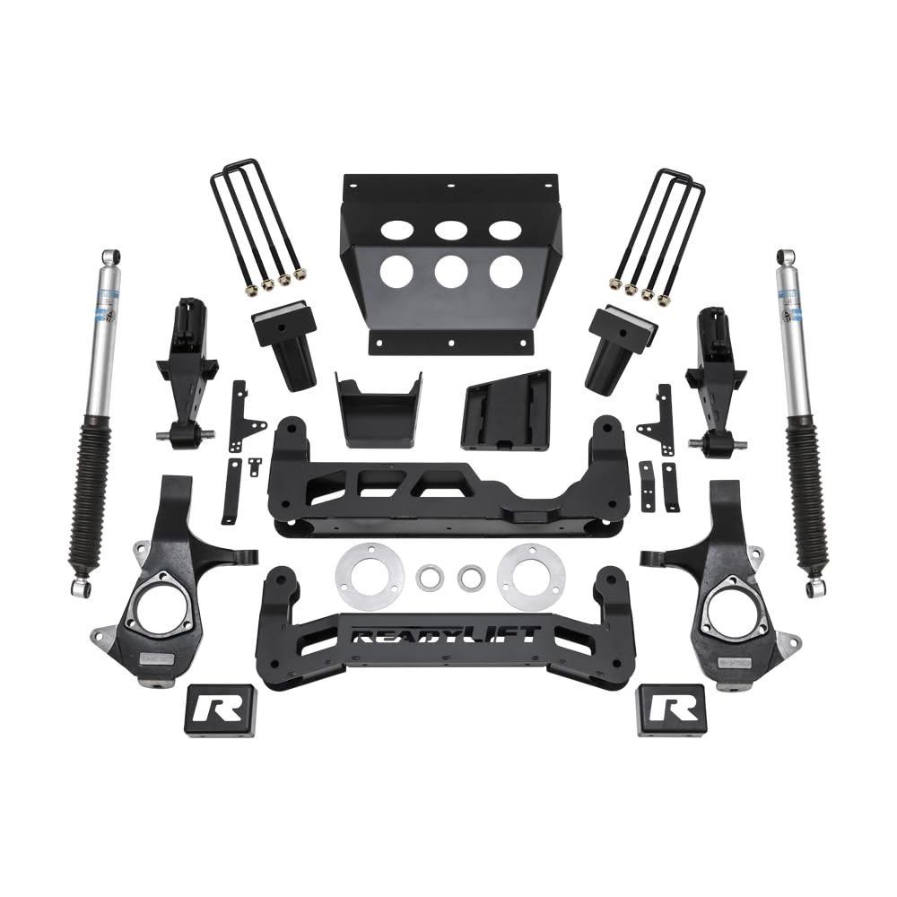 7'' ReadyLIFT Big Lift Kit for Cast Steel OE Upper Control Arms with Bilstein Shocks For Chevrolet/GMC 1500 RWD, 4WD