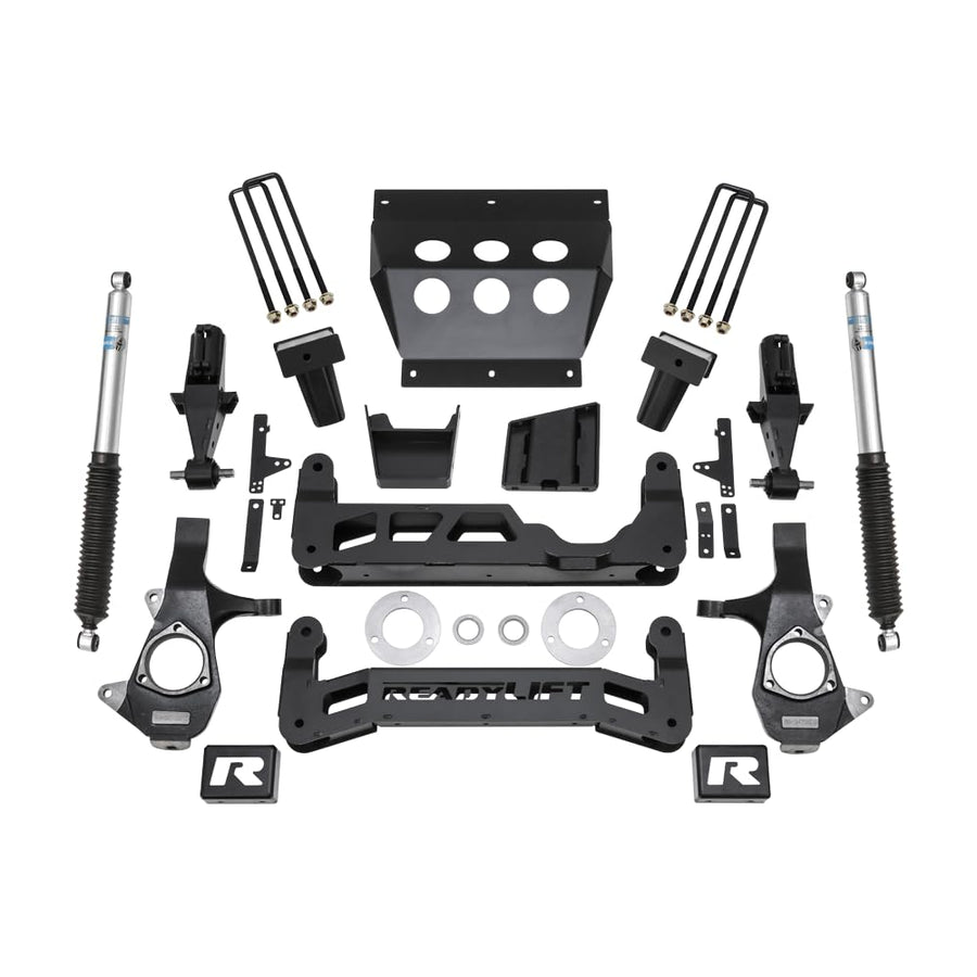 7'' ReadyLIFT Big Lift Kit for Cast Steel OE Upper Control Arms with Bilstein Shocks For Chevrolet/GMC 1500 RWD, 4WD