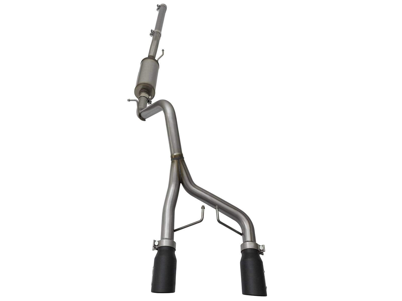 Rebel Series aFe Power 49-48056-B 2.5" Stainless Steel Cat-Back Exhaust System