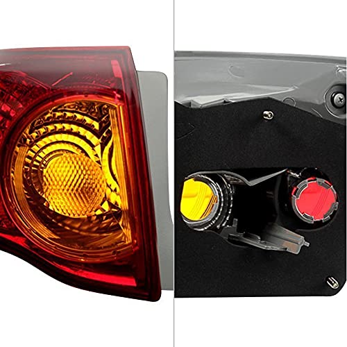 Toyota Corolla Right Passenger Side Tail Light Xtune ALT-JH-TCO09-OE-OR