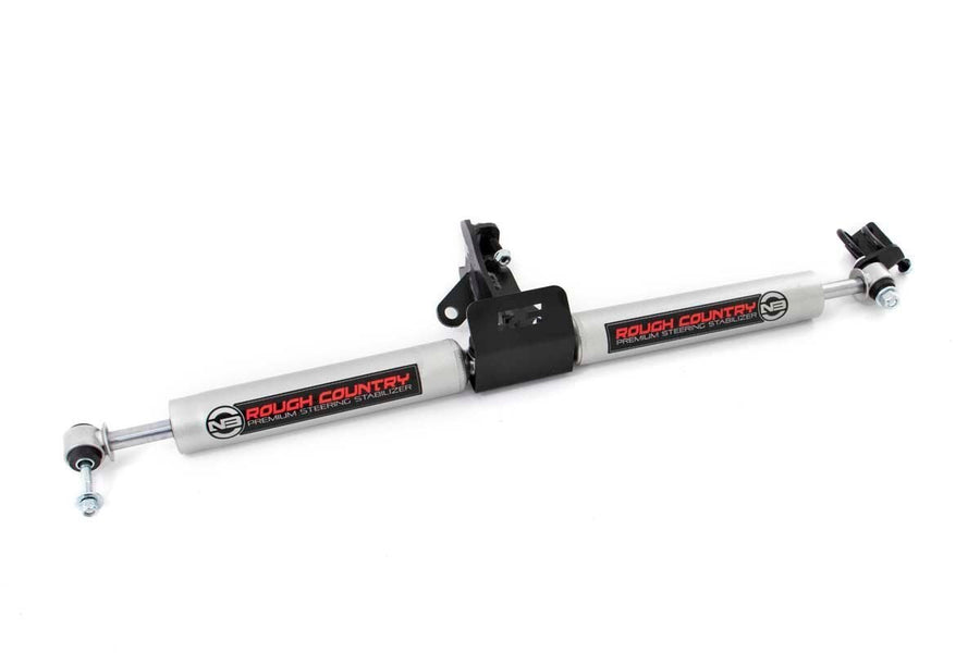 Rough Country Dual N3 Steering Stabilizer for 99-04 Jeep Grand Cherokee- 8749630